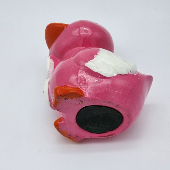 Vintage Pink Duck Coin Piggy Bank - Picture 5 of 5